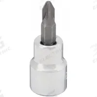 WESTWARD Socket Bit: 3/8 in Drive Size, Pozidriv Tip, #3 Tip Size, 1 13/16 in Overall Lg, SAE (MPN 54TN71). Key specifications — attr1214002: #3; attr1214009: Fixed Insert; attr1214011: WESTWARD.