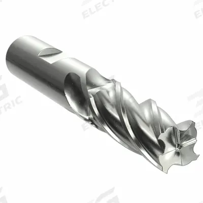 YG-1 Square End Mill: Cobalt, 4 Flute, 9/64" Mill Dia, 7/16" LOC, 2-3/8" OAL (MPN 04290) - General Purpose Cobalt Square End Mills