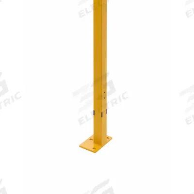 VELOX Slide Door Post: 72 in - Quick-Assemble Adaptable Welded-Wire Machine Guard Components