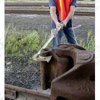 ALDON Rail Brake Sticks: Telescoping Brake Stick, 81 in Lg Adjustability - Max (MPN 4123-155). Key specifications — Brand: ALDON; Product Type: Telescoping Brake Stick.