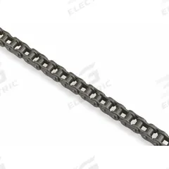 TSUBAKI Roller Chain: Single Strand, 160, 2 in Pitch, Steel, 10 ft Overall Lg, Riveted Pin, Steel (MPN 160RIV). Key specifications — Brand: TSUBAKI.