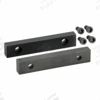 WESTWARD Serrated Jaw: Steel, For 4 in Vise Jaw Wd, 4 Screws, Works with 10D687, CT-202-4 (MPN GGS_50180). Key specifications — attr865132: 4 Screws; attr867042: 10D687; attr867043: CT-202-4; attr663946: WESTWARD; attr923123: Steel.
