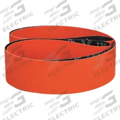 NORTON Sanding Belt: 1 in W x 24 in L, Ceramic, 120 Grit, Y Wt Polyester Backing, Blaze R980P (MPN 66261085067). Key specifications — Brand: NORTON; Series: Blaze R980P.