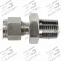 BRENNAN INDUSTRIES Compression Fitting Straight: 3/4 in OD x 3/4 in Pipe Fitting Size (MPN NS7000-12-12-SS). Key specifications — Series: NS7000; Compatible Fitting Brands: Parker CPI; Brand: BRENNAN INDUSTRIES; Fitting Size: 3/4 in OD x 3/4 in Pipe.