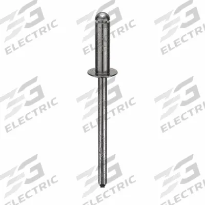 POP AVDEL Blind Rivet,1 9/11" L,0.153" dia,PK500: Inch, 1 13/16 in Overall Lg, 17/32 in Body Lg - Domed-Head Blind Rivets