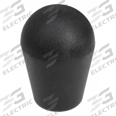 INNOVATIVE COMPONENTS Hand Knob: Tapered, Plastic w/ Steel Thread, 1/2"-13 - Tapered Knobs with Threaded Hole