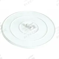 APPROVED VENDOR Drain Stopper: 5 in Overall Dia, Rubber, White, Push and Pull (MPN 30105). Key specifications — Material: Rubber; Color: White; Brand: APPROVED VENDOR; Application: Sink.