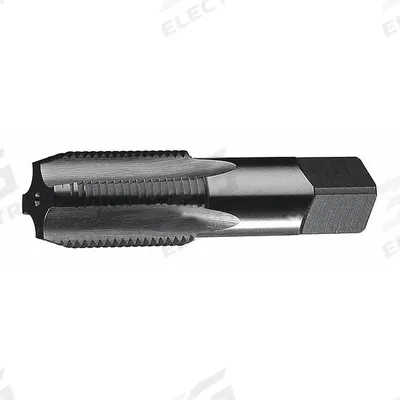 CLE-LINE Pipe and Conduit Thread Tap: 1/4"-18 NPS, 4 Flute, Semi-Bottoming Chamfer - General Purpose Pipe Taps