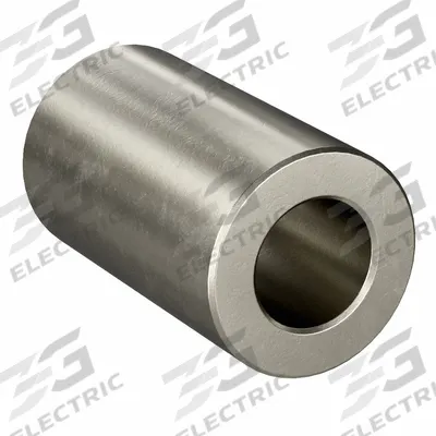 APPROVED VENDOR Titanium Spacer: #8 Screw Size, 3/8 in Overall Lg, Round, Titanium - Titanium Spacers