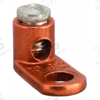 BURNDY Wire Connector: 14 AWG – 4 AWG Wire Sizes, 1/4 in Stud Size, Unplated Copper Lug Body (MPN KA4C). Key specifications — Brand: BURNDY; For Wire Material: Copper; Maximum Stranded Copper Wire Size: 4 AWG; Minimum Stranded Copper Wire Size: 14 AWG; Lug Material: Unplated Copper.