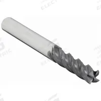OSG Square End Mill: Carbide, TiAlN Coated, 4 Flute, 3/8" Mill Dia, 2-1/2" LOC, 4" OAL (MPN VG441-3756)