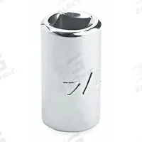 PROTO Socket: SAE, 3/8 in Drive Size, 7/16 in Socket Size, 8-Point, Std, Chrome, Not Tether Capable (MPN J5214S). Key specifications — attr1204417: PROTO; attr1204392: Chrome.