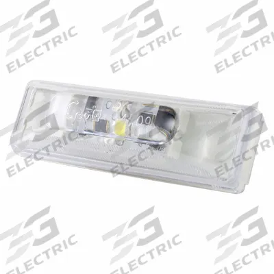 GROTE Utility Light: Courtesy Light, LED, Clear, Rectangular, 12V DC, Pigtail - Compact Courtesy Lights