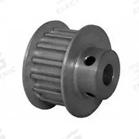 DAYTON Timing Pulley: Curvilinear, Fixed, For HTD Timing Belt Section, For 9 mm Belt Wd, 15 Teeth (MPN 15-5M09M6FA6). Key specifications — Brand: DAYTON; Finish: Clear Anodized; For Belt Series: Powerhouse®.