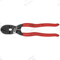KNIPEX Bolt Cutters: Plastic, For 1/4 in Max Dia Soft Steel, For 3/16 in Max Dia Medium Steel, Red (MPN 71 41 200). Key specifications — attr308357: Red; attr308366: Plastic; attr324820: KNIPEX.