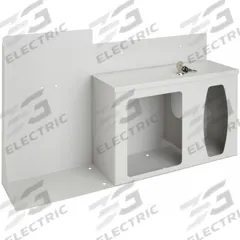 BOWMAN DISPENSERS Respiratory Hygiene Station: Station, Powder Coated Steel, Quartz Beige (MPN RS005-0412). Key specifications — Storage Type: Station; Material: Powder Coated Steel; Color: Quartz Beige; Includes: Locking Lid; Brand: BOWMAN DISPENSERS.