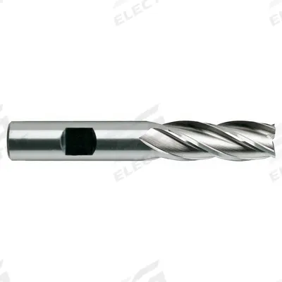 YG-1 Square End Mill: High Speed Steel, TiN Coated, 4 Flute, 3/16" Mill Dia - General Purpose High-Speed Steel Square End Mills