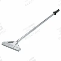 QEP Scraper: Bld. Mat. Carbon Steel, Hdl. Mat. Steel/Foam Grip, Flex, Bent Bld. Shape (MPN 62909Q). Key specifications — attr1004902: QEP; attr1016211: 62904Q; attr1012057: Half; attr1014703: Rubberized; attr1017570: Standard End; attr1029655: Bent; attr1034073: Straight.