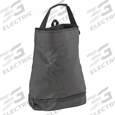 BELL Litter Bag with Disposable Liners: Trash Container, Black, 4 in Lg - Vehicle Trash Receptacles