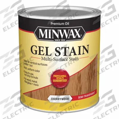 MINWAX Wood Stain: Wood Stain, Interior, Oil, 1 qt Container Size, Fiberglass/Metal/PVC/Wood - Wood Stains