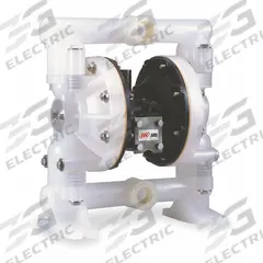 ARO Double Diaphragm Pump: Polypropylene Body, 1 in, NPT Connection, 47 gpm, 275 ft Max. Head (MPN 6661AJ-344-C). Key specifications — Brand: ARO; Seat Material: PP; Check Valve Material: PTFE.