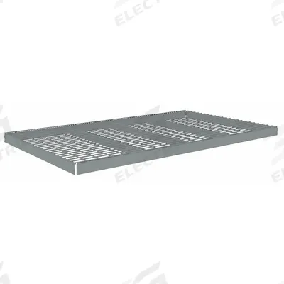 TENNSCO Shelf: 84 in x 42 in, 1,500 lb Load Capacity, Steel, 5 ga Decking, Gray - Wire Decking Shelf Kits for Boltless Shelving