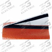 AEROQUIP Aerostyle Pyrojacket: Silicone Rubber, 1 3/8 in Dia, 25 ft Lg, Iron Oxide Red (MPN PJAVCO-22-IOR). Key specifications — Brand: AEROQUIP; Color: Iron Oxide Red; Material: Silicone Rubber.