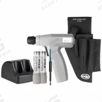 OK INDUSTRIES Cordless Wrap/Unwrap Kit: 3.6 V NiMH Battery, 24 to 22 AWG, 0.06 in – 0.073 in (MPN PTX-KIT2DH). Key specifications — attr534043: 24 to 22 AWG; attr534026: DFB224 Wrap/Unwrap Bit & Sleeve Set.