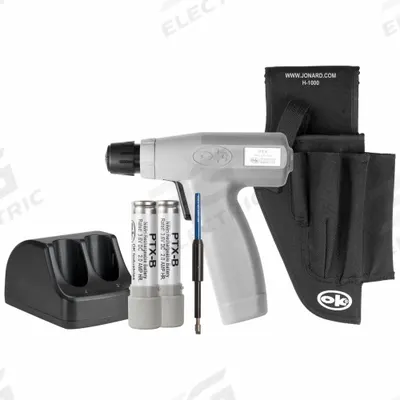 OK INDUSTRIES Cordless Wrap/Unwrap Kit: 3.6 V NiMH Battery, 24 to 22 AWG - Wire Wrapping & Unwrapping Power Tools