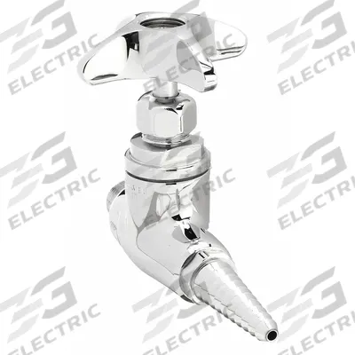WATERSAVER FAUCET COMPANY Laboratory Gas Valve: Gas Valve, 1 Handles, 1 Outlets, Cross - Laboratory Turrets & Valves