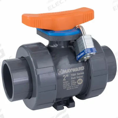 HAYWARD FLOW CONTROL Manual Two-Way Ball Valve: 3/4 in, CPVC, Straight - CPVC Ball Valves