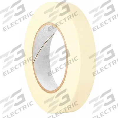 3M Masking Tape: 201+, Tan, 1 in Roll Wd, 120 yd Overall Roll Lg, 4.4 mil Thick - General Purpose Masking Tape
