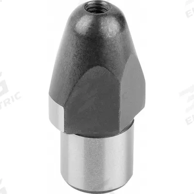 KIPP Flattened Tapered-Head Locating Pin: Flattened Tapered, Shouldered, Steel - Flattened Tapered-Head Locating Pins