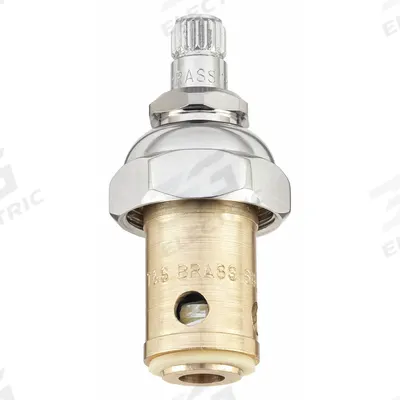 T&S BRASS Cartridge: For Quarter-Turn Eterna Cartridge, Series, Use with Hot Water - Compression Faucet Cartridges