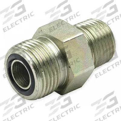 PARKER Compression Fitting Adapter: 1/4 in OD x 1/4 in Pipe size, 1/4-18 Thread Size - O-Ring Face Seal Stainless Steel Compression Fittings
