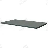 DURHAM MFG Shelf: 48 in Overall Wd, 24 in Overall Dp, Solid Shelf, 14 ga, Gray (MPN HDS-2448-95). Key specifications — attr37155: Gray; attr37156: Powder Coated; attr37160: Steel; attr33654: DURHAM MFG.