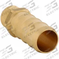 LEGRIS Barbed Fitting Adapter: 10 mm Pipe x 12 13/64 mm ID Size, BSPT x BSPT, Brass, Rigid, Std Barb (MPN 0123 10 17). Key specifications — Brand: LEGRIS.