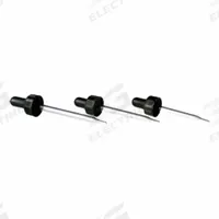 Lab Bottle Caps: 58 mm Dia, Black, Polypropylene, 1,250 Closures Included, Colored (MPN CAP-05743). Key specifications — Closure Type: Dropper; Clarity: Colored; Product Type: Dropper Tip; Septa Included: No; Vented: No; Brand: QORPAK; Closure Color: Black.