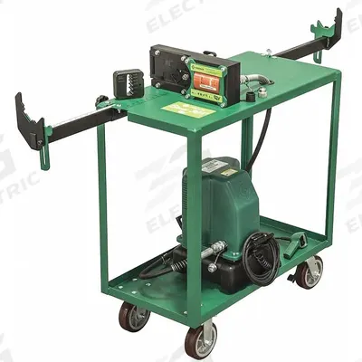 GREENLEE Strut Shear Kit: Corded Electric Pump, 30 Tonf Hydraulic Force, 120V AC - Hydraulic Strut Shears