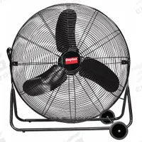 DAYTON Portable Fan: 30 in Blade Dia, 115V AC, Mobile, 1/4 hp, Direct Drive, Steel (MPN 6AGZ0). Key specifications — Mobility: Mobile; Standards: OSHA Compliant Guards; Voltage: 115V AC; Brand: DAYTON.