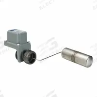 TELEMECANIQUE SENSORS Liquid Level Switch: Close On Rise, DPST-2NC, Steel (MPN 9037HW33). Key specifications — Brand: TELEMECANIQUE SENSORS; Electrical Connection Type: Screw Clamp; Float Rod Angle: 45°; Minimum Media Specific Gravity: 0.85.