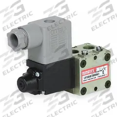 AVENTICS Solenoid Air Control Valve: Series L01, Single Solenoid, Four-Way / Two-Position (MPN L01SA4872060T30). Key specifications — attr1076719: L01SA4872060T30; attr1076777: Non-Locking; attr1076785: Solenoid Air Control Valve; attr1076787: Spring Return; attr1076800: 110 to 120V AC; attr1076739: Plug-In.