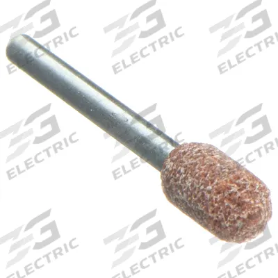 NORTON Vitrified Mounted Point: 1/4 in Dia, Aluminum Oxide, 60 Grit - General Purpose Mounted Points for Carbon Steel