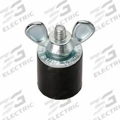 CHERNE Pipe Plug: Wing Nut, Inside Pipe, For 1 1/4 in Pipe, Natural Rubber Plug (MPN 269883). Key specifications — Included Water Fill Port/Hose: Not Included.