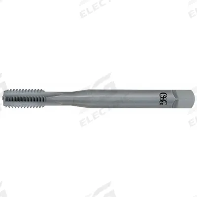 OSG Straight Flute Tap: 3/8"-16 UNC, 2B, 4 Flute, Bottoming Chamfer, Carbide (MPN 1005910800) - Coolant-Through Straight-Flute Machine Taps for Aluminum