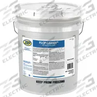 ZEP Cleaner: Cleaner, 5 gal Container Size, Food Processing Equipment, Blood/Fat/Grease/Oils/Soil (MPN 166935). Key specifications — attr1035720: Pail; attr1035724: Food Processing Equipment; attr1035729: Oils; attr1035732: ZEP.