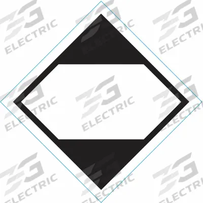 STRANCO Handling Label: 2 1/2 in x 2 1/2 in, 2 1/2 in Label Wd, 2 1/2 in Label Ht - Limited Quantities