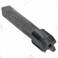CLEVELAND Spiral Point Tap: M18x2.5 Metric, 6H, 4 Flute, Plug Chamfer, Black Oxide Cobalt (MPN C86251)