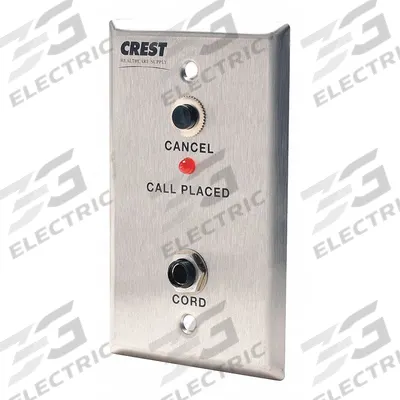 CREST HEALTHCARE SUPPLY Patient Station: Compatible with Nurse Call System - Call Stations