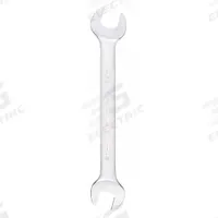 WESTWARD Open End Wrench: Alloy Steel, Satin, 20 mm_22 mm Head Size, 10 in Overall Lg, Std (MPN 1EYN8). Key specifications — attr309776: No; attr309781: Satin; attr309780: Alloy Steel; attr324939: WESTWARD.